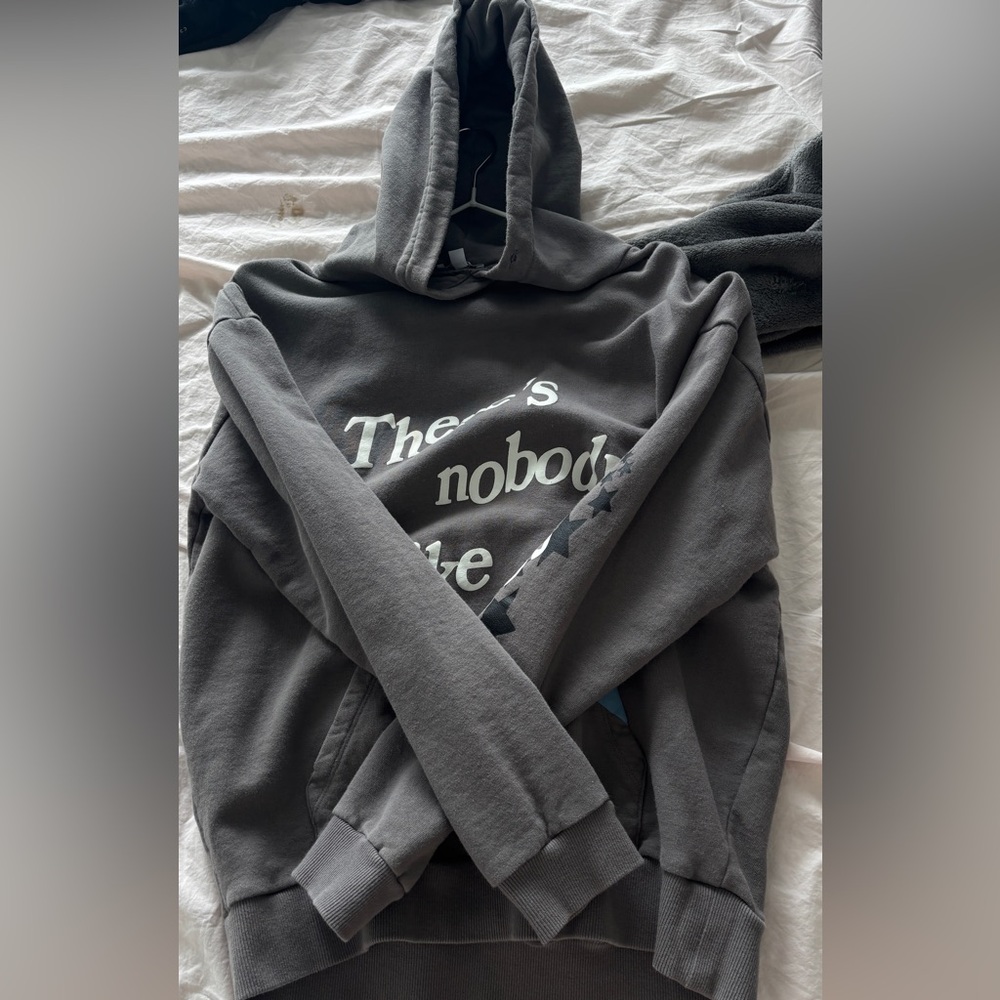 Gray Graphic Hoodie